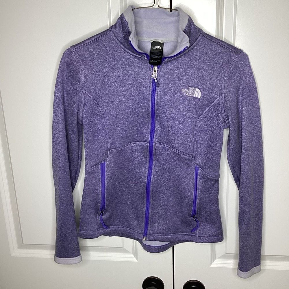 Ladies The North Face Full zip jacket purple‎ small